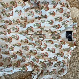 Madison Matthews block print dress